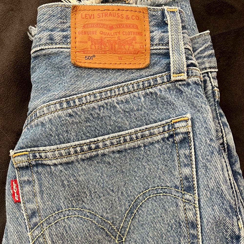 Authentic 501 Levi’s (Distressed) - image 4